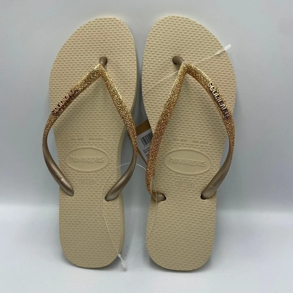 W's 9/10 | Havaianas Slim Glitter flip flops sandals | SLGL0025